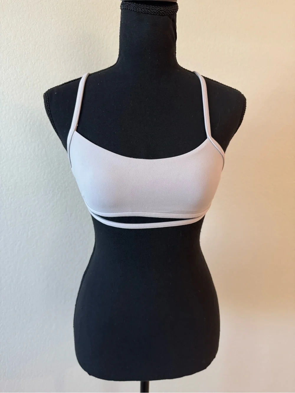 Lululemon Quiet Within Bra Iced Iris Size 6 Gently Used